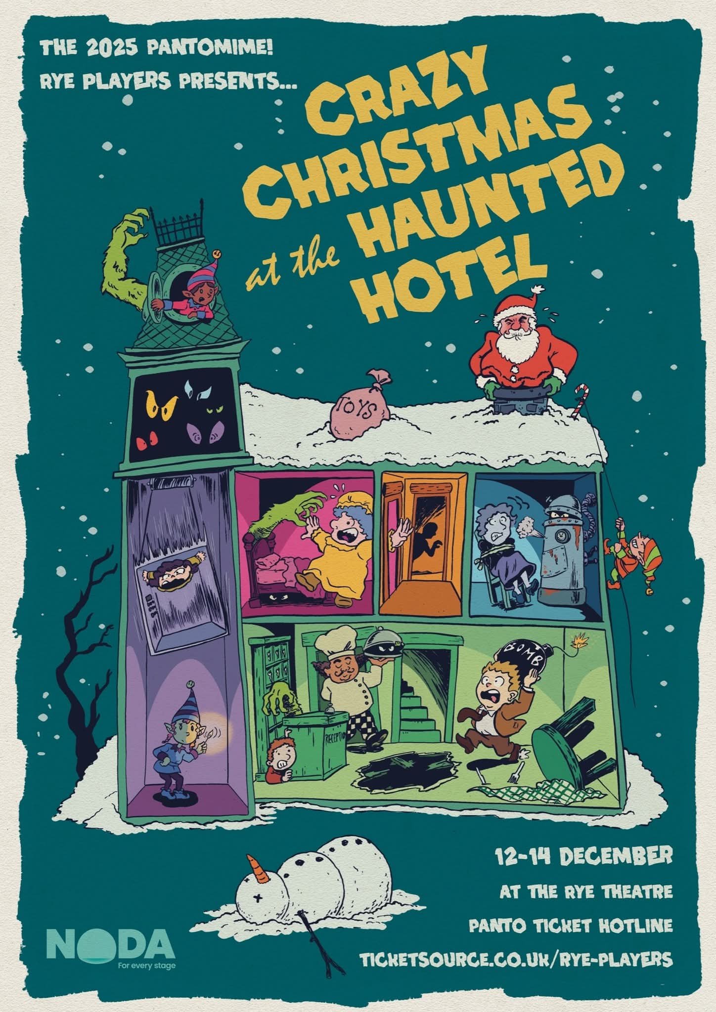 Panto season – Crazy Christmas at the Haunted Hotel