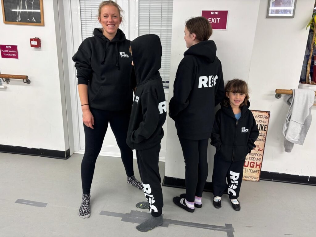 RDC hoodies and leggings. Available for all pupils.
